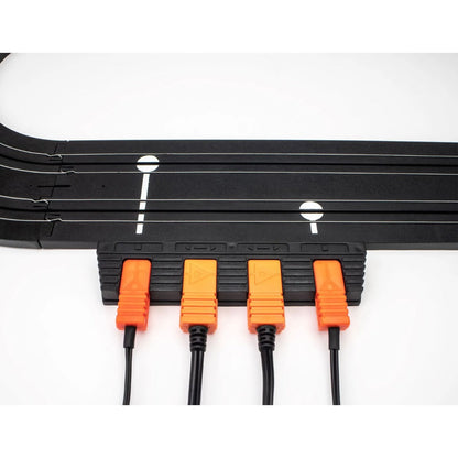 AFX 70636 Dual Power Terminal Track Pack 15" Straight Track HO Slot Car