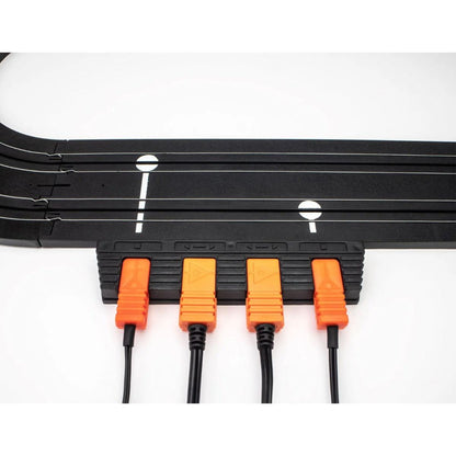 AFX 70636 Dual Power Terminal Track Pack 15" Straight Track HO Slot Car