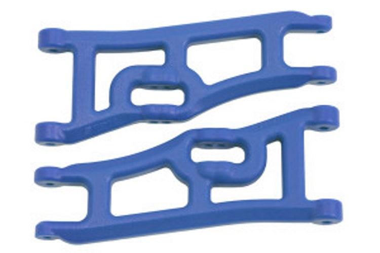 RPM 70665 Wide Front A-arms Blue Traxxas E-Rustler & Stampede 2wd
