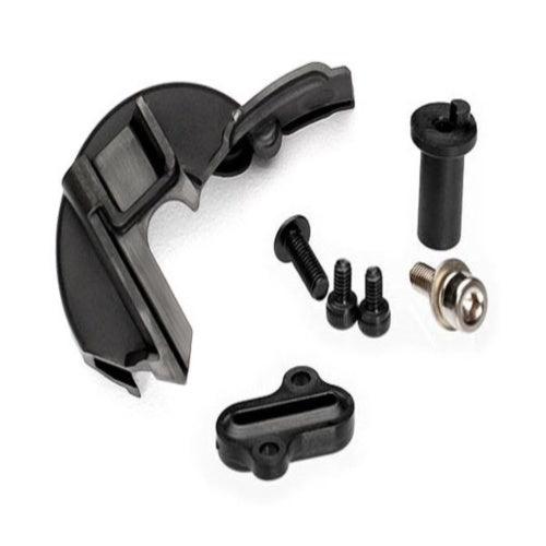 Traxxas 7077R Gear Cover w/Motor Mount Hinge Post Slash E-Revo Grave Digger