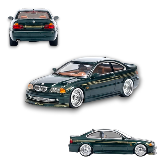 YM Model BMW E46 Alpina B3 British Green 1:64