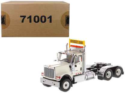 International HX520 Day Cab Tandem Tractor White 1/50 Diecast Model by Diecast Masters  free shipping USA