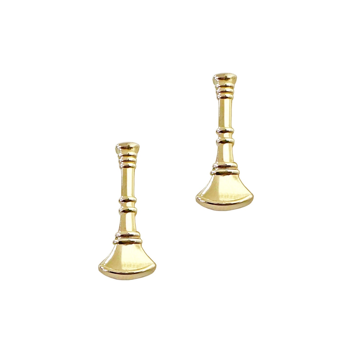 STA-BRITE® LT. 1 Bugle Gold Plated 3/4” (pair)