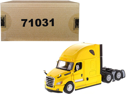 Freightliner New Cascadia Sleeper Cab Truck Tractor Yellow 1/50 Diecast Model by Diecast Masters  free shipping USA