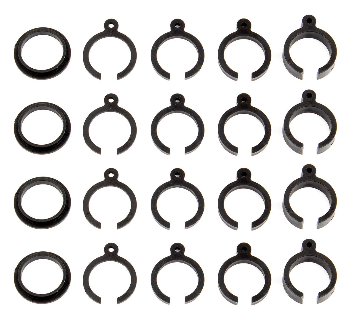 Team Associated ASC71054 Spring Clips Retainers