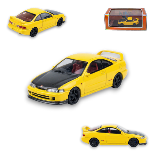 Nice Auto Honda Integra DC2 Yellow Resin 1:64
