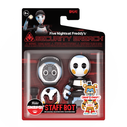 SNAPS! Five Nights at Freddy's: Security Breach™: Staff Bot!
