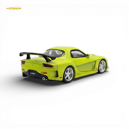 TimeMicro Mazda RX-7 VeilSide Green 1:64