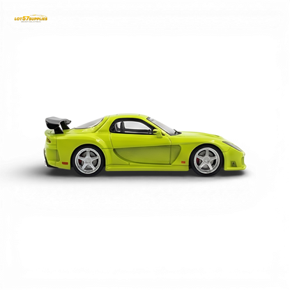 TimeMicro Mazda RX-7 VeilSide Green 1:64