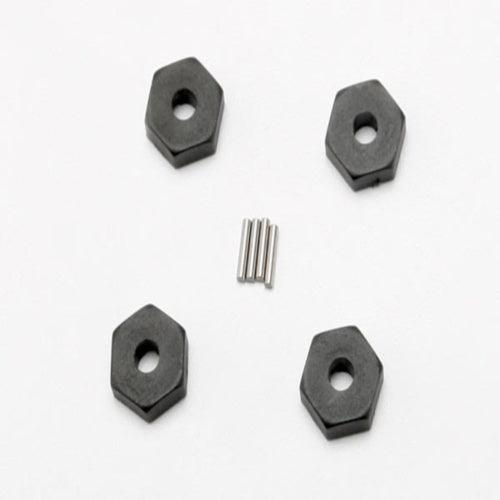 Traxxas 7154 Hex Wheel Hubs w/Axle Pins (4) E-Revo Summit Slash Rally