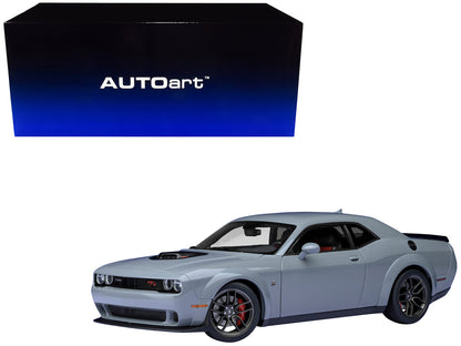 2022 Dodge Challenger R/T Scat Pack Widebody Smoke Show Gray 1/18 Model Car by Autoart  free shipping USA
