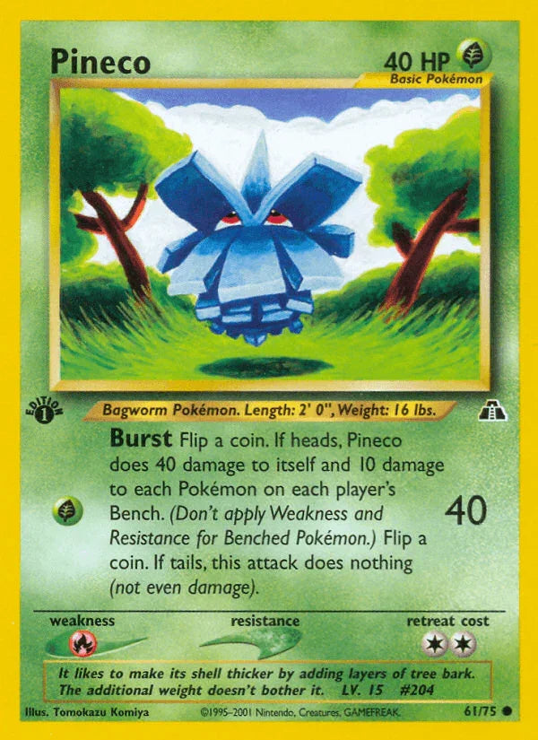 Pineco (61/75) [Neo Discovery 1st Edition]