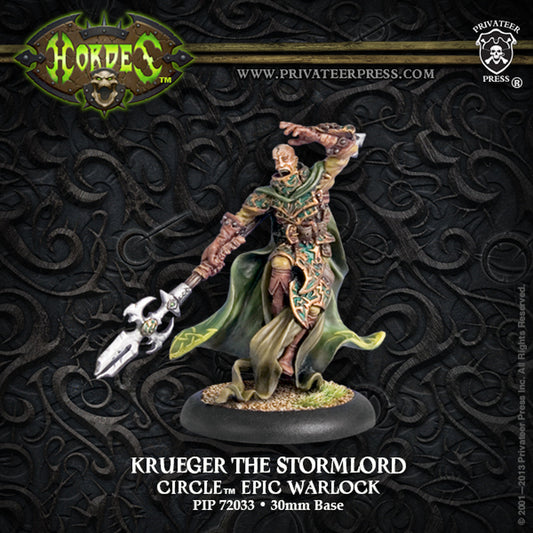 Hordes: Circle Orboros Krueger the Stormlord