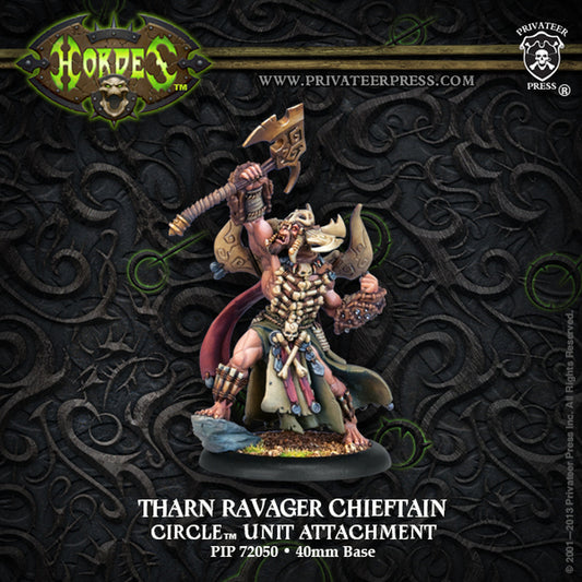 Hordes: Circle Orboros Tharn Ravager Chieftain