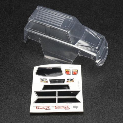 Traxxas 7211 Clear Body w/Decal Sheet Summit VXL