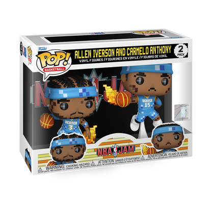 POP! NBA: Allen Iverson & Carmelo Anthony 2-pack