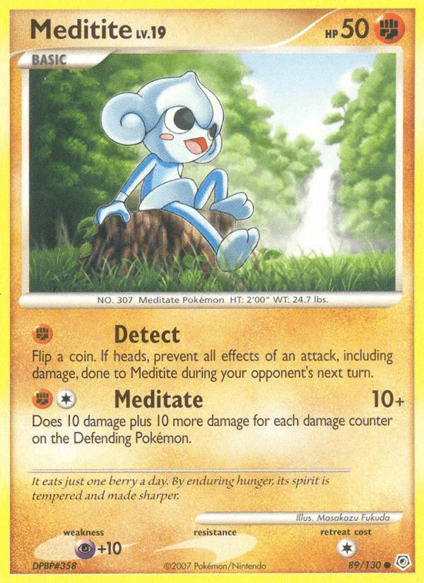 Meditite (89/130) [Diamond & Pearl: Base Set]