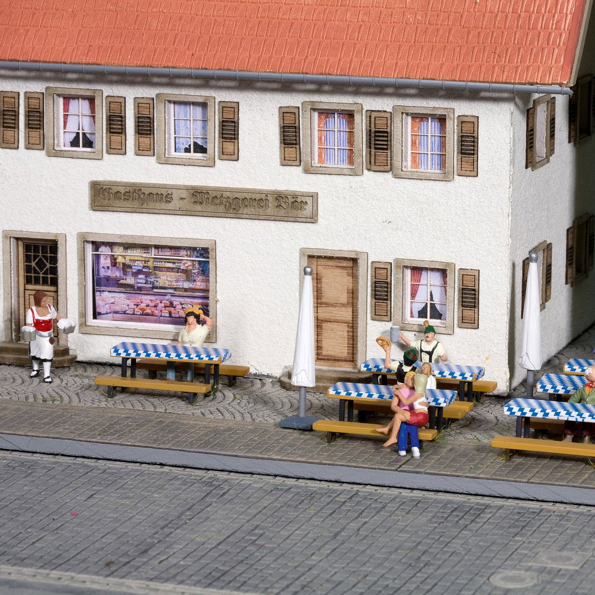 Noch 14817 HO Scale Beer Garden Accessories Set #1