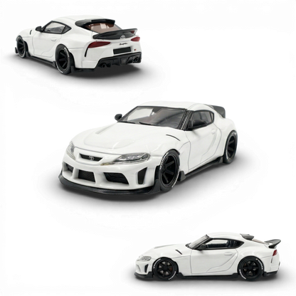 ATOZ Toyota Supra GR White 1:64
