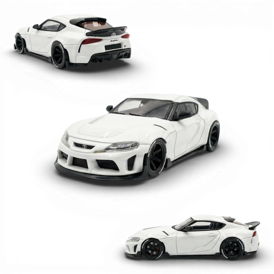 ATOZ Toyota Supra GR White 1:64