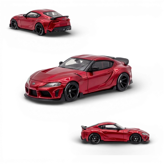 ATOZ Toyota Supra GR Metallic Red 1:64