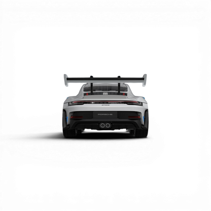 TPC Porsche 911 GT3 RS White Blue Wheels 1:64