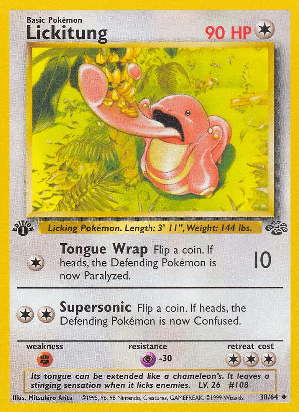 Lickitung (38/64) [Jungle 1st Edition]