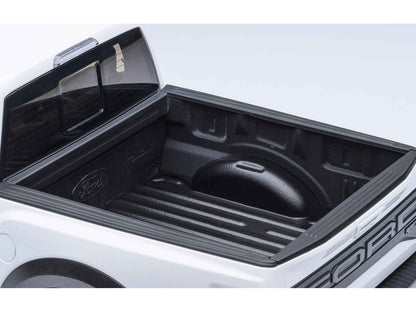 2019 Ford F-150 Raptor Pickup Truck Oxford White 1/18 Model Car by Autoart