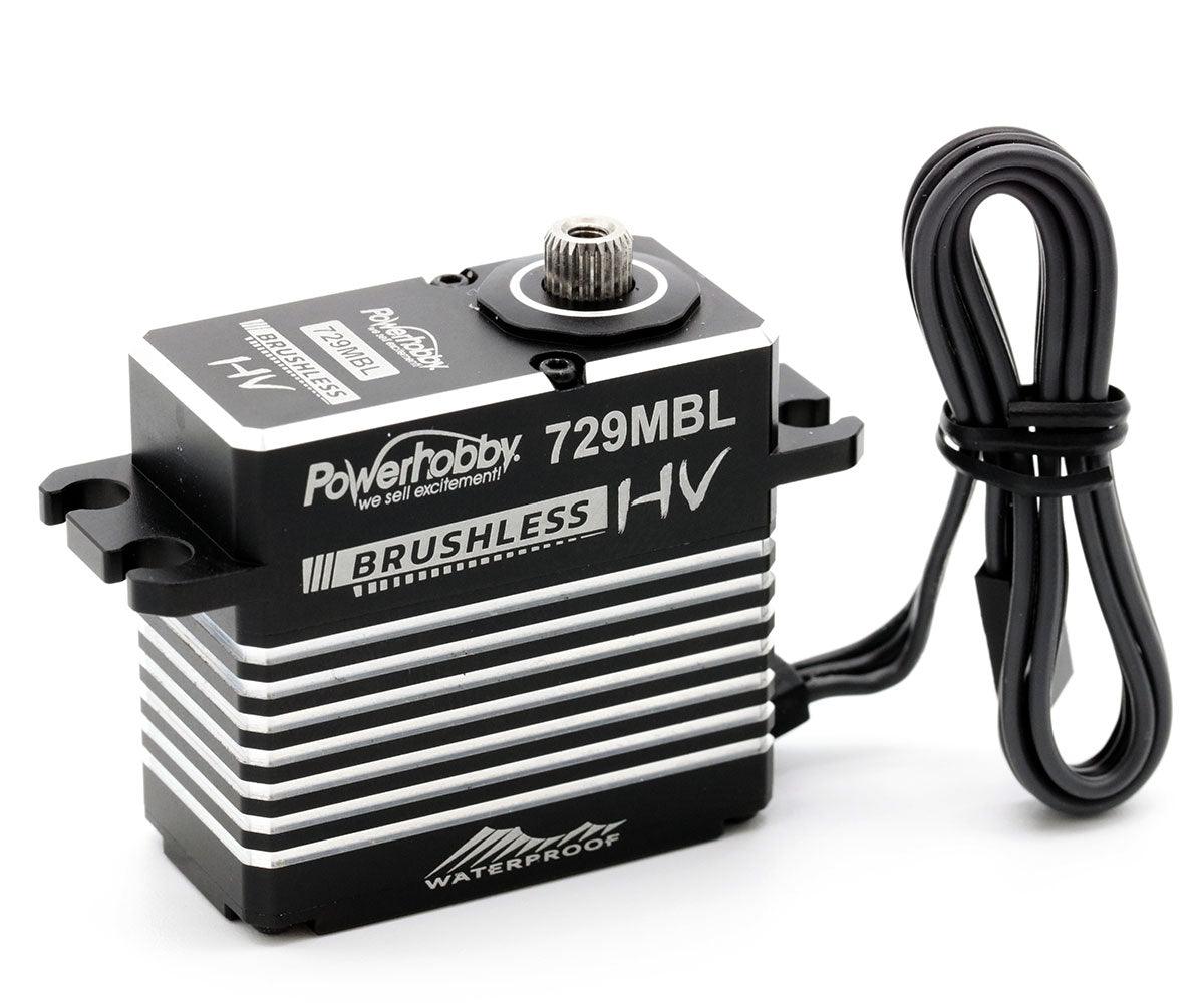 Powerhobby 729MBL HV Waterproof Brushless Steel Gear Servo / Aluminum Case
