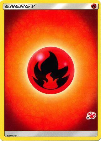 Fire Energy (Charizard Stamp #9) [Battle Academy 2020]