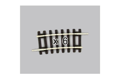 Piko 55252 HO Scale Curved Track R2 7.5 Degrees, Box of 6