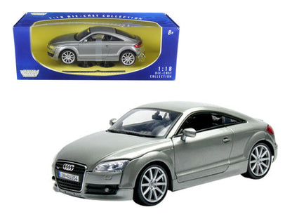 2007 Audi TT Coupe Grey 1/18 Diecast Car Model by Motormax  free shipping USA