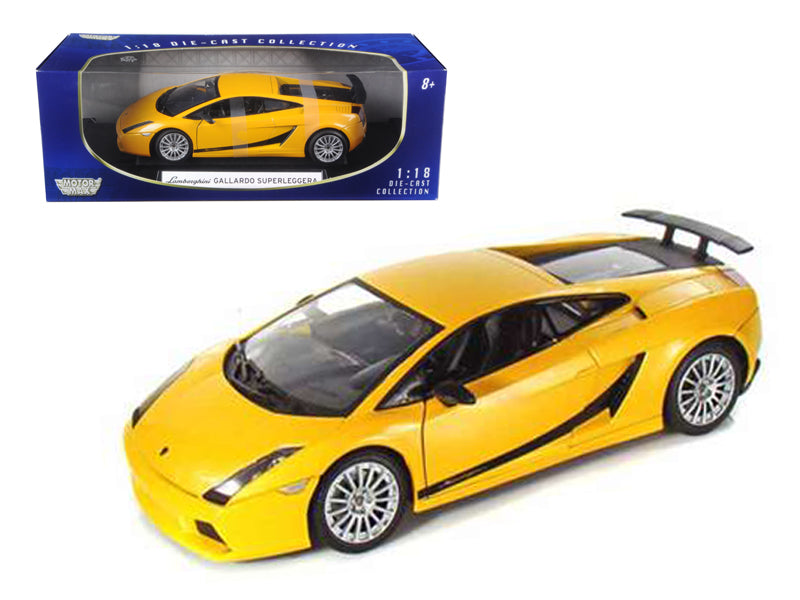 Lamborghini Gallardo Superleggera Orange 1/18 Diecast Model Car by Motormax  free shipping USA