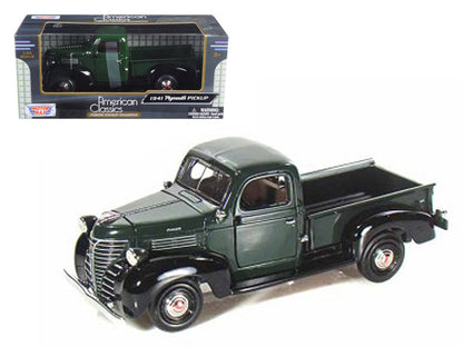 1941 Plymouth Pickup Green 1/24 Diecast Model Car by Motormax  free shipping USA