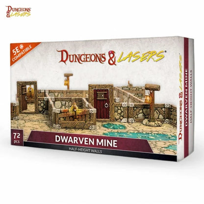 Archon Studios: DWARVEN MINE: HALF-HEIGHT WALLS