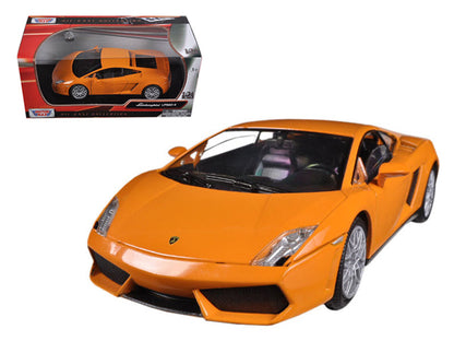 Lamborghini Gallardo LP-560-4 Orange 1/24 Diecast Model Car by Motormax  free shipping USA
