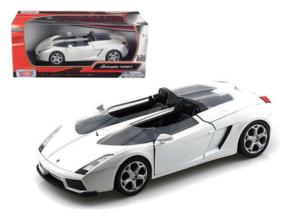 Lamborghini Concept S White 1/24 Diecast Car Model by Motormax  free shipping USA