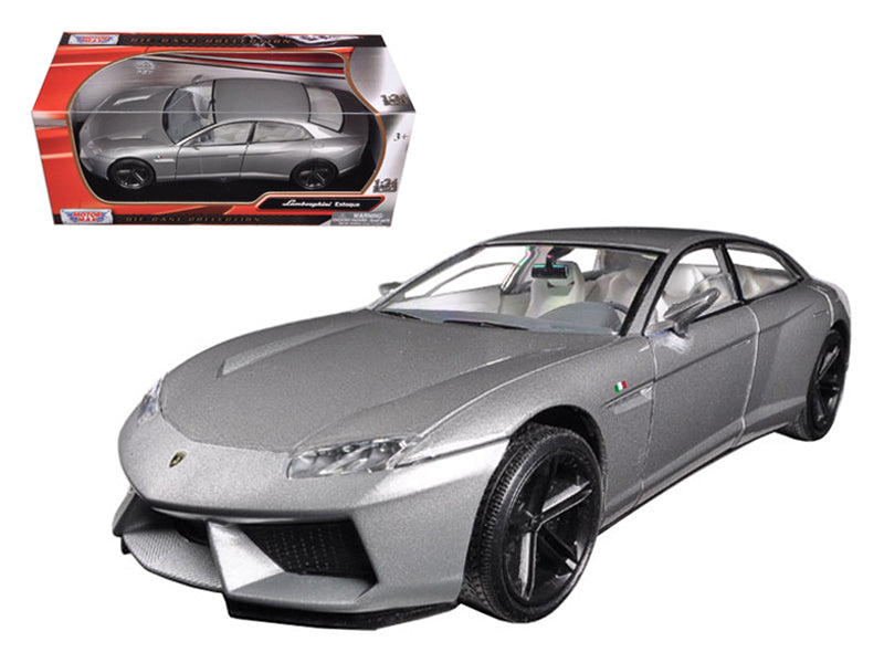 Lamborghini Estoque Grey 1/24 Diecast Model Car by Motormax  free shipping USA