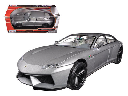 Lamborghini Estoque Grey 1/24 Diecast Model Car by Motormax  free shipping USA