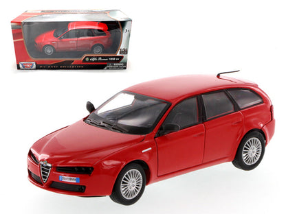 Alfa Romeo 159 SW Red 1/24 Diecast Car Model by Motormax  free shipping USA