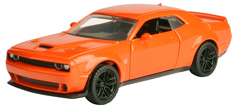 Motormax 73675AL-OR Scale 2018 Dodge Challenger Srt Hellcat