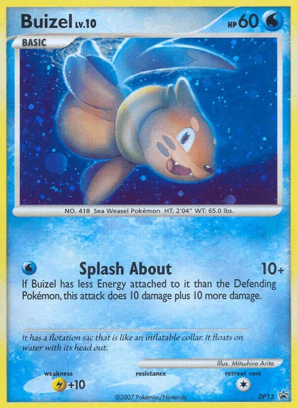 Buizel (DP13) [Diamond & Pearl: Black Star Promos]