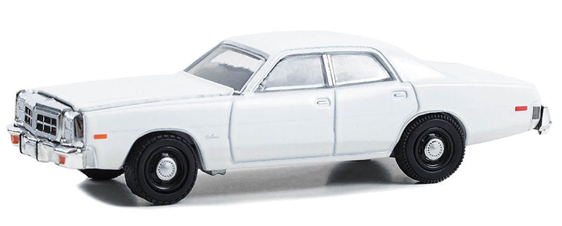 Greenlight 43013-A 1/64 1977-78 Dodge Monaco Police, White