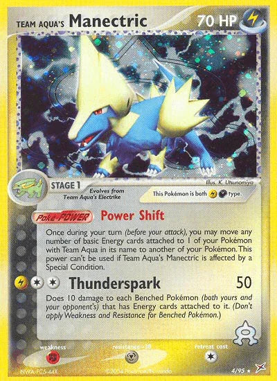 Team Aqua's Manectric (4/95) [EX: Team Magma vs Team Aqua]