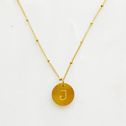 Ellison + Young: Singular Charm Initial Necklace by Ellisonyoung.com