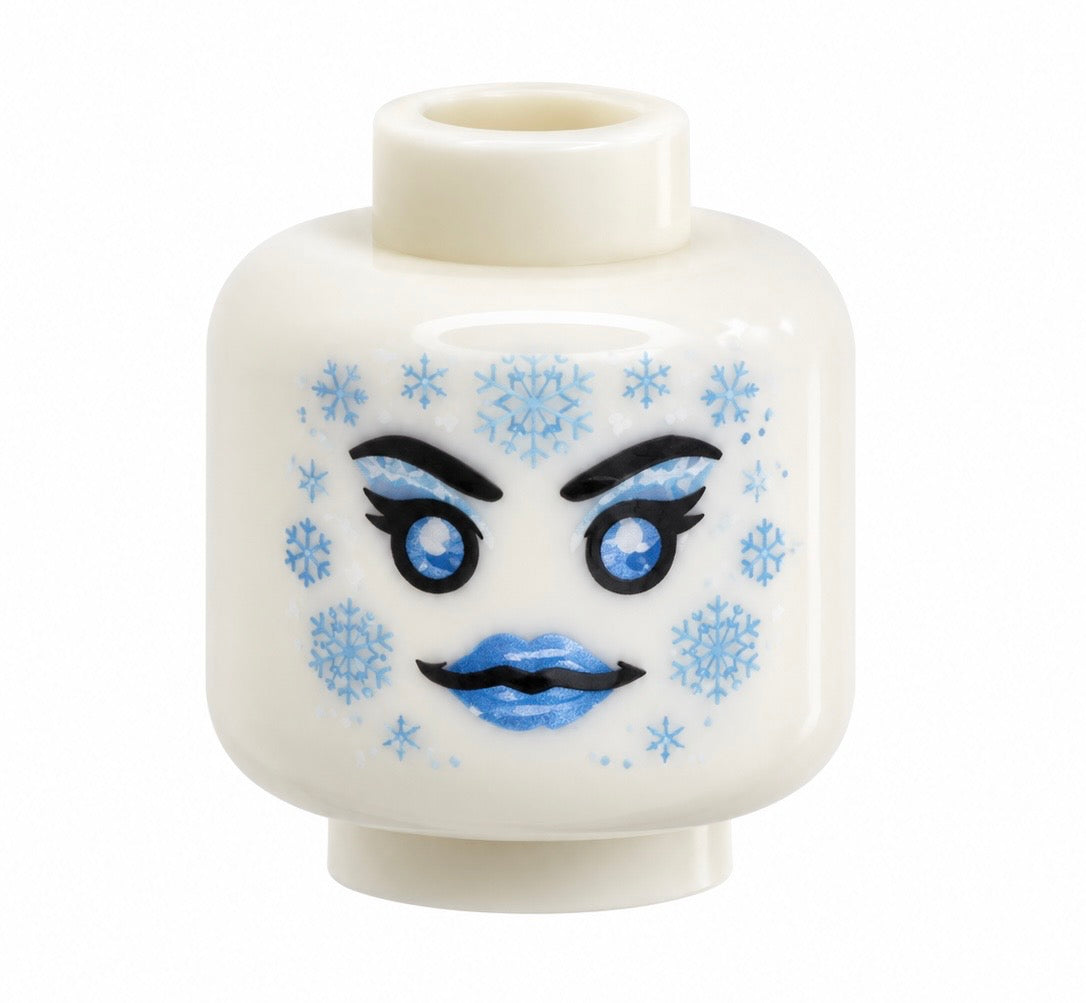 Snow Queen Minifig Head