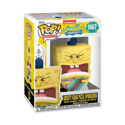 (PRE-ORDER) POP! Animation: SBS 25th- SB w/Pizza