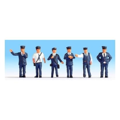 Noch 15274 HO Scale Denmark Railway Officials -- pkg(6)