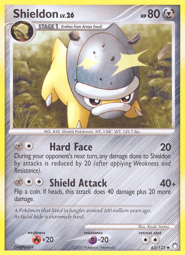 Shieldon (63/123) [Diamond & Pearl: Mysterious Treasures]