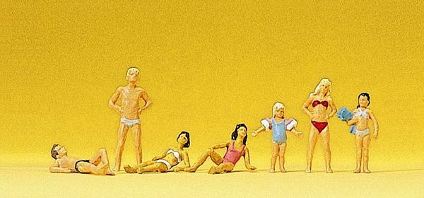 Preiser 10308 HO Scale Recreation & Sports Children & Teens at the